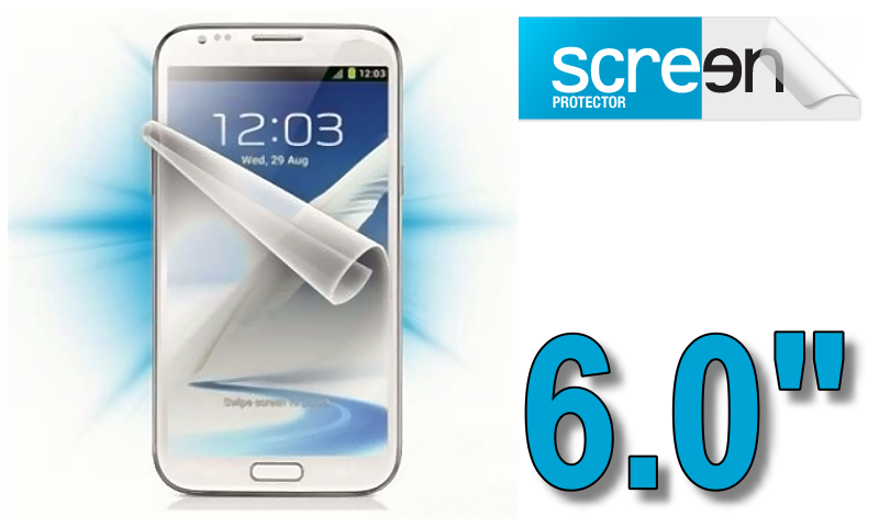 Ochranná folie Screen Protector na displej 6.0" pro telefon HD9000