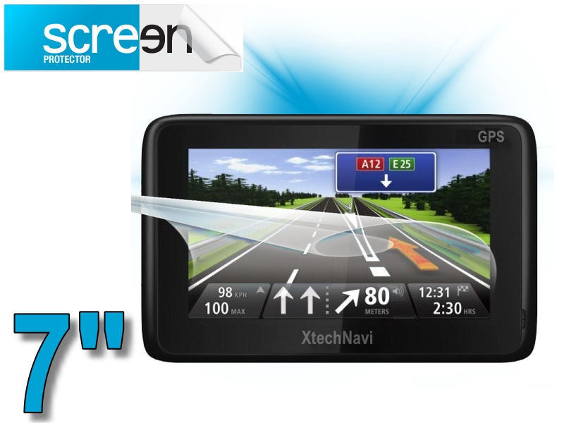 Ochranná folie Screen Protector na displej pro navigace XtechNavi EU7050