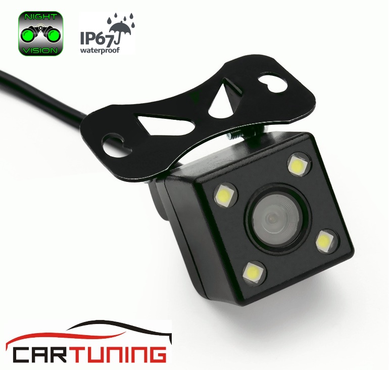 RGB LED parkovací a couvací kamera s nočním viděním pro GPS navigace (2.5mm jack)