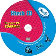 Xtech CD – ovladače, návody, hry ZDARMA – součást dodávky